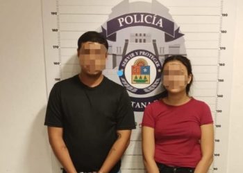 Detienen a pareja de narcomenudistas en Cancún