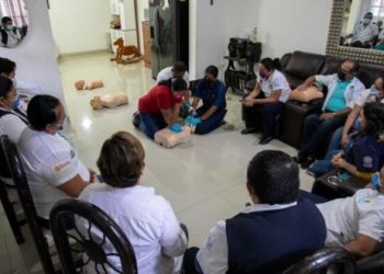 Protección Civil imparte curso de RCP para lactantes, niños y adultos