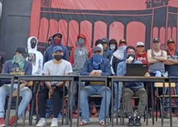 Estudiantes en Michoacán se manifestaron para exigir atención de calidad para su compañero que cayó de un autobús
