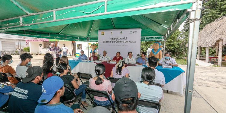 Reapertura el Espacio de Cultura del Agua de la CAPA en José María Morelos