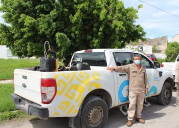 Se nebulizará para proteger a 27 mil ciudadanía en Chetumal