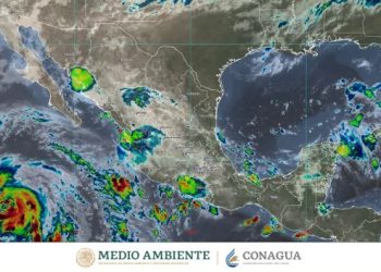 Pronostican lluvias puntuales fuertes en Quintana Roo