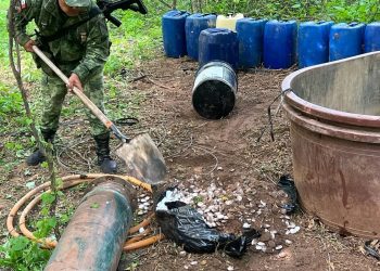 Ejército Mexicano localiza dos laboratorios clandestinos en el estado de Sinaloa
