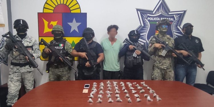 Sin tregua contra el narcomenudeo: detienen en Tulum a otro presunto distribuidor de estupefacientes