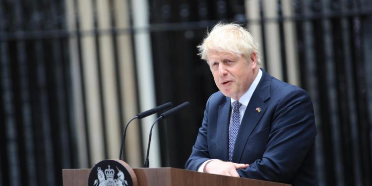 Boris Johnson anuncia su retiro como primer ministro interino del Reino Unido
