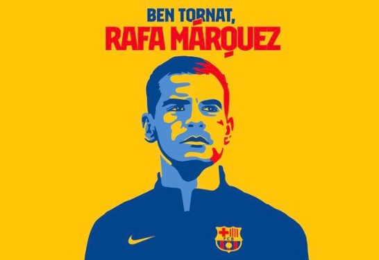 Anuncian a Rafa Márquez como el nuevo entrenador de Barça Atlètic