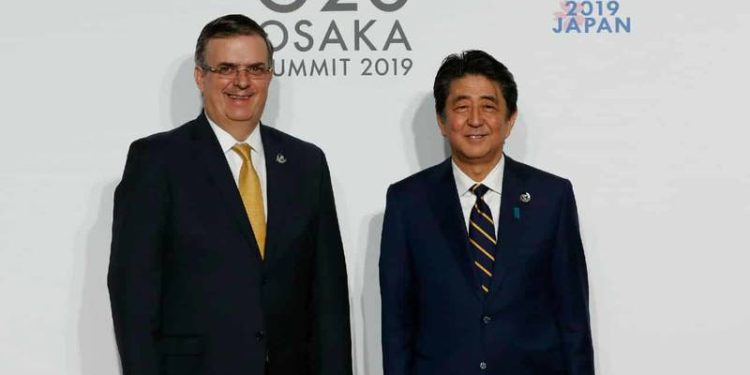 Marcelo Ebrard lamenta el fallecimiento de Shinzo Abe ex ministro de Japón