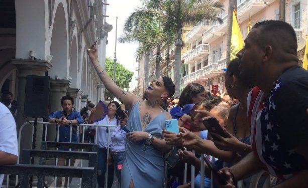 Kunno es agredido durante el Carnaval de Veracruz