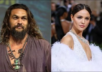 Eiza González y Jason Momoa fueron captados en Londres