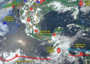 Pronóstico del clima en Quintana Roo