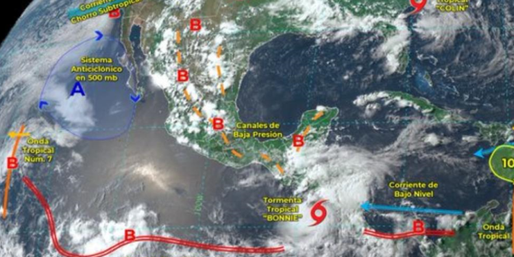 Pronóstico del clima en Quintana Roo