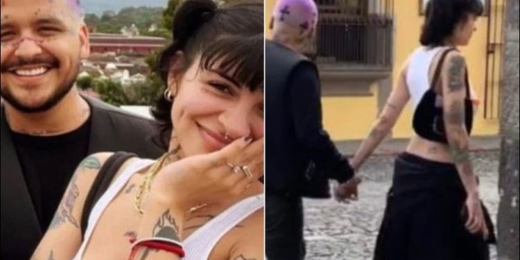 Se desatan las críticas al captar a  Christian Nodal diciéndole «Te amo» a Cazzu