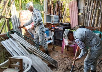 En Oaxaca, Guardia Nacional refuerza Plan GN-A en auxilio a la población por paso del huracán Bonnie
