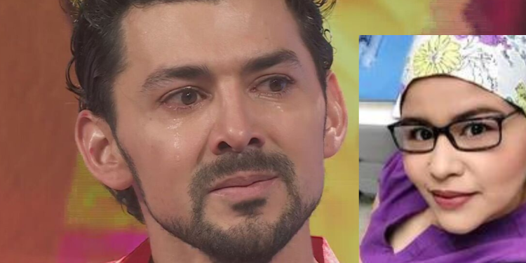 Miguel Martínez llora al anunciar el asesinato de su prima en el programa Hoy