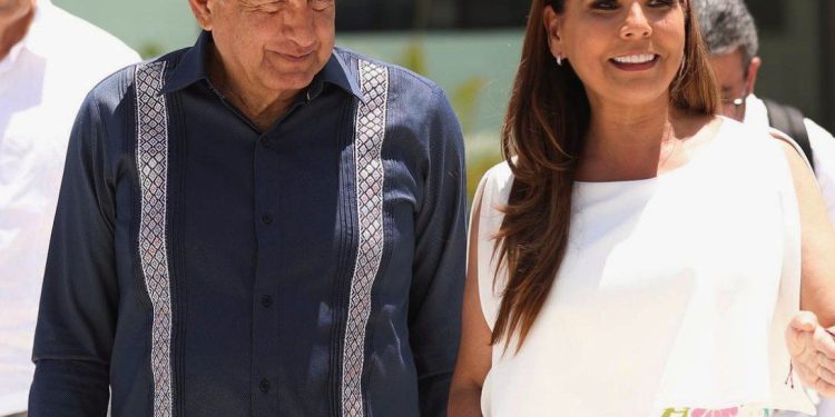 Mara Lezama se reúne con el presidente López Obrador