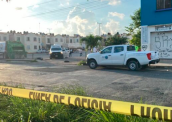 Encuentran restos humanos en contenedores de basura en fraccionamiento de Cancún