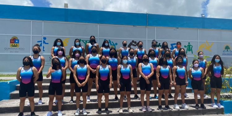 Cozumeleñas listas para la selección de Quintana Roo en los Juegos CONADE 2022