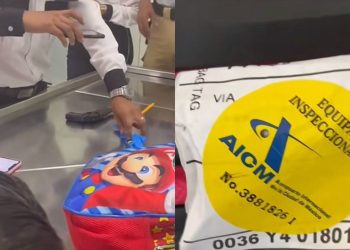 Se viraliza detención de Infante en el aeropuerto de la CDMX por llevar armas de de juguete en su mochila