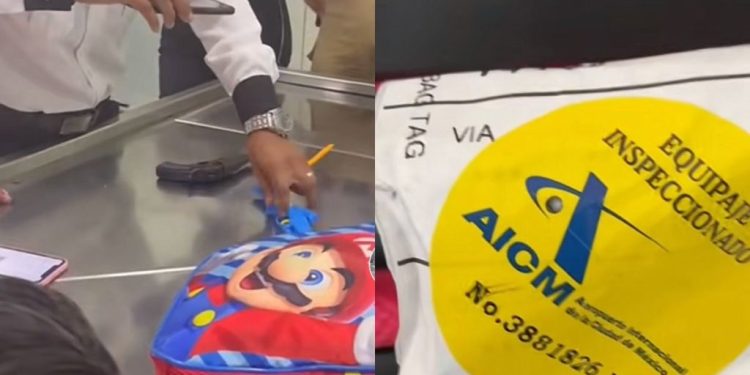 Se viraliza detención de Infante en el aeropuerto de la CDMX por llevar armas de de juguete en su mochila