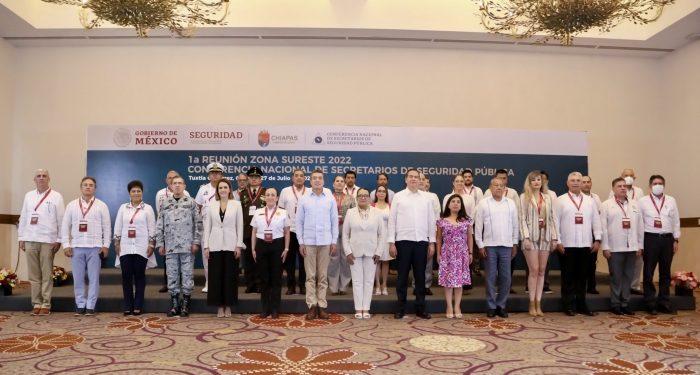 Sureste mexicano, la región más segura del país: SSPC