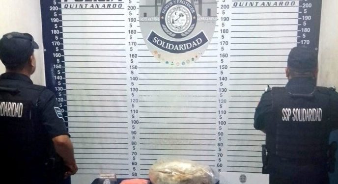 Aseguran narcóticos en fraccionamiento de Playa del Carmen, no hay detenidos