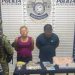 Aseguran a dos personas en posesión de posibles narcóticos en Playa del Carmen
