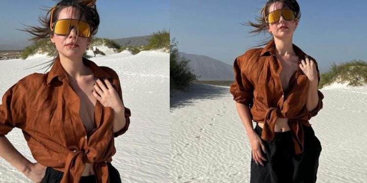 Camila Sodi vuelve a sorprender en Instagram, publica ‘topless’ en Cuatro Ciénegas