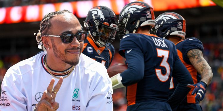 Los Broncos de Denver le da la bienvenida al nuevo accionista Lewis Hamilton