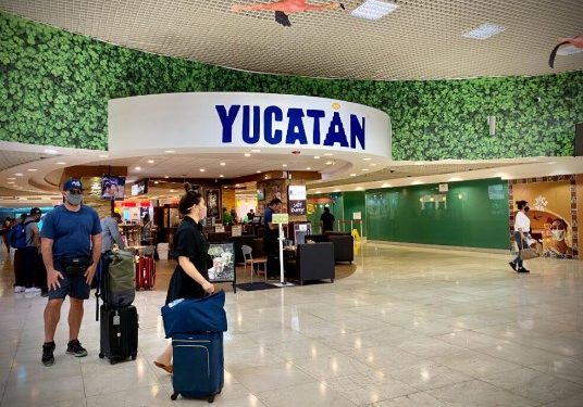 Aeropuerto internacional de Mérida recupera el 100% de su operatividad tras la pandemia