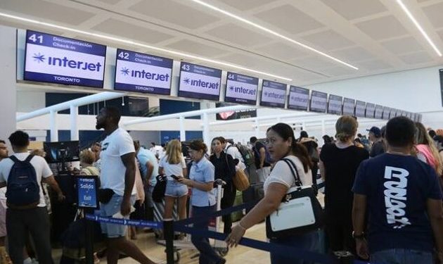 Registran 602 operaciones aéreas en el aeropuerto de Cancún