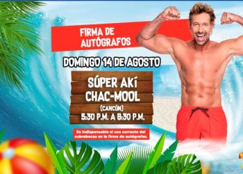 Gabriel Soto anuncia su firma de autógrafos en Cancún