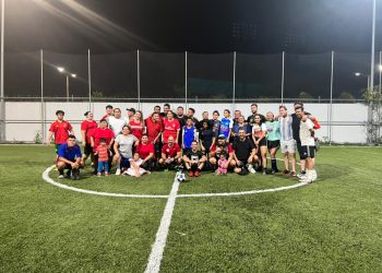 Los amigos de Jorge Aguilar ganan partido amistoso contra el equipo de prensa de Benito Juárez