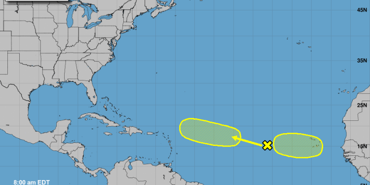 Mantienen bajo vigilancia el océano Atlántico ante la posibilidad de un sistema ciclónico