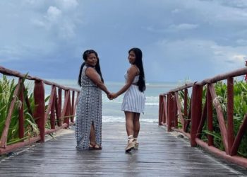 Yalitza Aparicio se toma unos días libres en la Riviera Maya