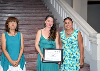 La FPMC inauguró la exposición pictórica “Eudaimonia”, de la artista Leydi Marí