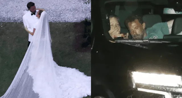 Ben Affleck fue visto desgastado después de su extensa boda de tres días con J.Lo