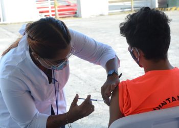Suman 113 mil 077 primeras dosis contra la COVID-19 aplicadas en menores de 5 a 11 años de edad