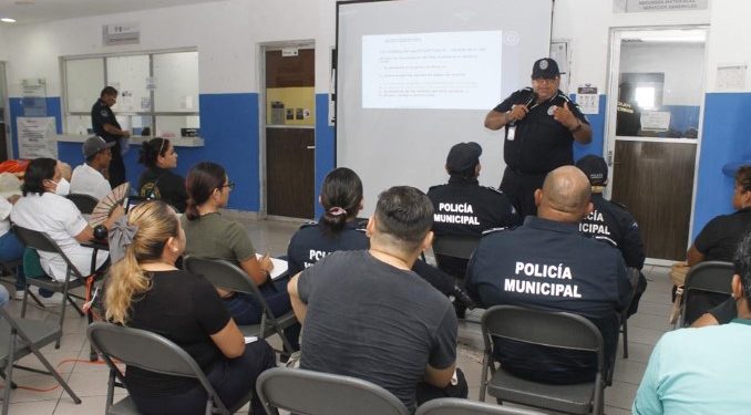 Policía de Quintana Roo recibe Curso de Capacitación en Primeros Auxilios