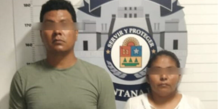 Aseguran a pareja relacionada con el robo de motocicletas en Cancún