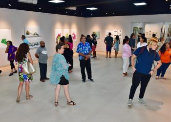 La FPMC inauguró la exposición pictórica “Por Donde el Agua Pasa”
