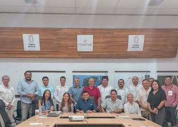 Se reúne el sector empresarial del estado con el director general de Fonatur para seguimiento las obras del Tren Maya