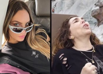 Belinda obligó a su mamá a subirse a una montaña rusa en Disney