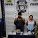 Aseguran a pareja de presuntos narcomenudistas en Playa del Carmen