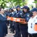 Juanita Alonso entrega uniformes a policías de Cozumel
