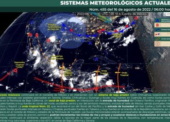 Prevén cielo parcialmente nublado con probabilidad de chubascos en Quintana Roo