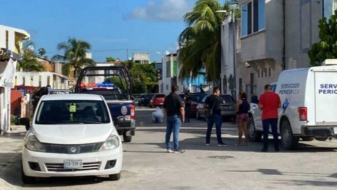 Asesinan a balazos a presunto contratista en Cancún