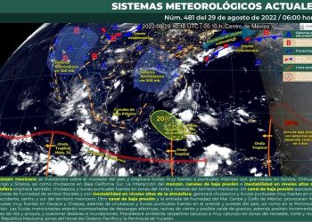 Prevén lluvias y chubascos en Quintana Roo