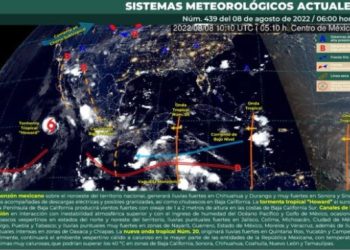 Prevén lluvias puntuales fuertes y descargas eléctricas en Quintana Roo