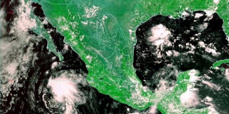 Se forma depresión tropical «Howard» en el Océano Pacífico
