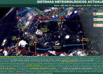 Pronostican algunos chubascos para Quintana Roo